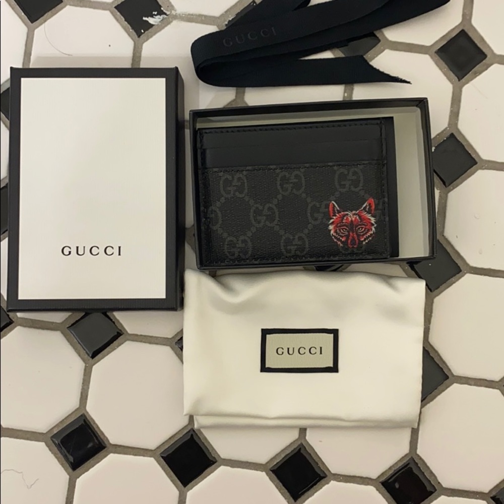 Gucci card holder